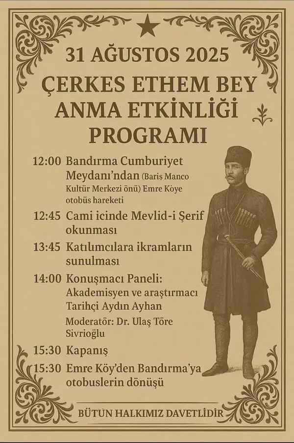Çerkez Ethem Anma